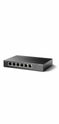 Switch TP-Link TL-SF1006P 6x LAN, 4x PoE+, 67W, kov