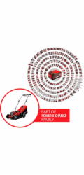 Einhell akumulátorová sekačka na trávu GE-CM 18/33 Li Kit, 18V