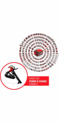 Einhell Akku-Laubsauger GE-CL 36/230 Li E-Solo, 36Volt (2x18V), Laubsauger/Laubbläser (rot/schwarz, ohne Akku und Ladegerät)