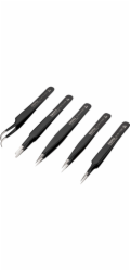 KNIPEX Universal Tweezer Set,  ESD 5pcs