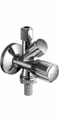 Schell Schell Comfort Kombinovaný rohový ventil comfort 1/2  chrom s bsz Chrome - 035510699
