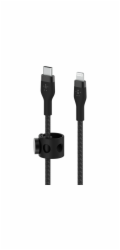 Belkin Flex Lightning/USB-C 15W 1m mfi.cert.cerný   CAA011bt1MBK