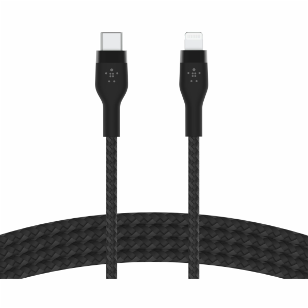 Belkin Flex Lightning/USB-C 15W 2m mfi.cert.cerný   CAA01...