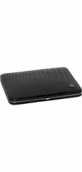 Zwilling CLASSIC Leather frame  case, croco black, 10 pcs.