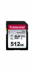 Transcend SDXC 340S        512GB Class 10 UHS-I U3 A2 V30