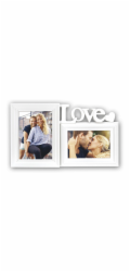 ZEP Caracas White    10x15 13x18 Resin Portrait Frame XB12W