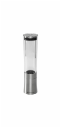 Zassenhaus pepper mill KOBLENZ  Stainless Steel / Acryl, 21 cm