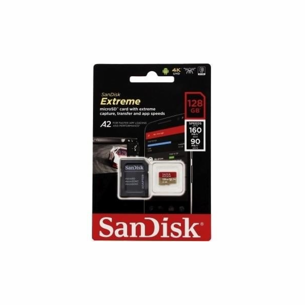 SanDisk micro SDXC karta 128GB Extreme Action Cams and Dr...