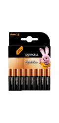 1x16 Duracell Plus Power Boost  MN2400 AAA Micro LR03 1,5V