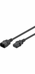 Goobay napájecí kabel IEC C14 - IEC C13 prodlužovací kabel 3m (95287)