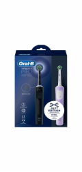 Oral-B Vitality Pro D103 Duo zubní kartáček 2 ks. černá/fialová