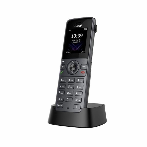 Yealink W73H IP DECT ručka pro W73P, 1,8   bar.disp.