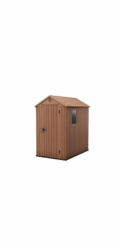 Zahradní domek Keter Darwin 4 x 6 hnědý, s podlahou
