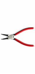 Kleště Strend Pro P0182B 180 mm, na hřídel a pojistné kroužky, ohnuté