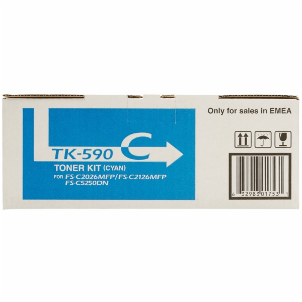Kyocera toner TK-590C/ FS-C2026MFP/ C2126MFP/ 5 000 stran...