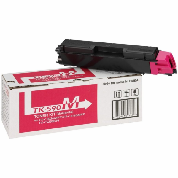 Kyocera toner TK-590M/ FS-C2026MFP/ C2126MFP/ 5 000 stran...