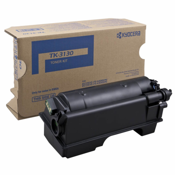 Kyocera toner TK-3130 na 25 000 A4 (při 5% pok.), pro ECO...
