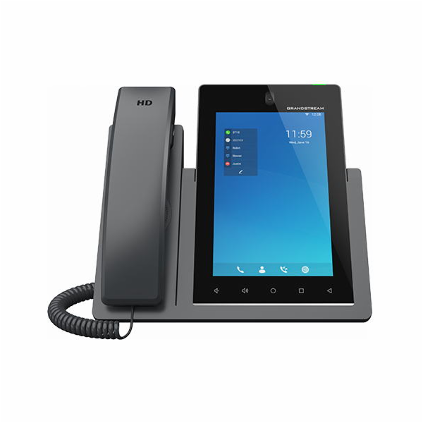 Grandstream GXV3470 SIP video telefon 7" IPS bar.dotyk.di...