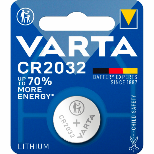 10x1 Varta electronic CR 2032  baleni v kartonu