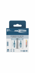 6x2 Ansmann maxE NiMH aku  Mono D 5000 mAh          5030922
