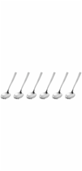 Sambonet Rock     6 pcs. Mocca Fork Set