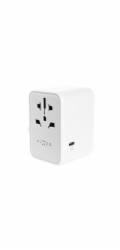 Fixed cestovní adaptér FIXCT65-1C2A-WH