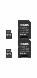 Philips MicroSDXC 2-Pack    64GB  Class 10 UHS-I U1 incl. Adapter