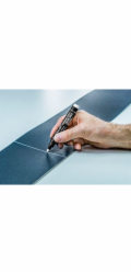 Pica Permanent Marker INSTANT  white, Bullet Tip,  1-4mm