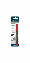 Pica Permanent Marker 1-4mm,  Round Tip, red  Retail Packaging