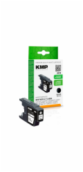 KMP B59B ink cartridge black  compatible mit Brother LC-1240BK