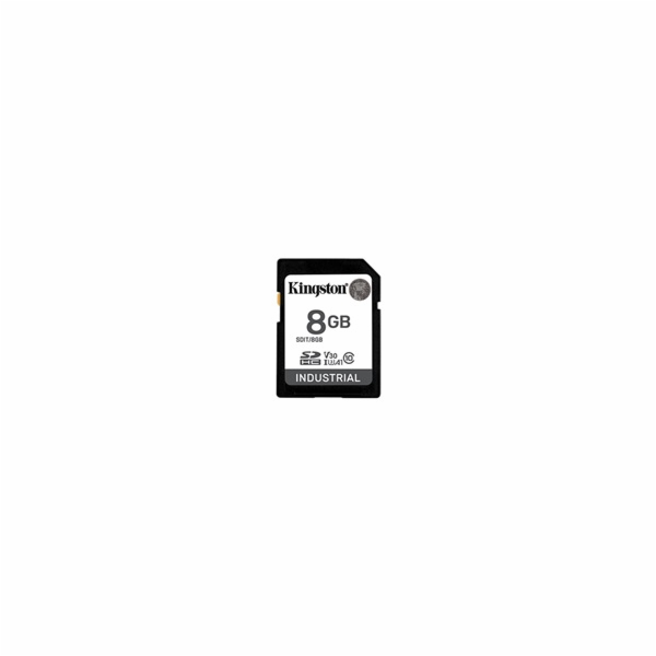Kingston SDHC karta 8GB Industrial pSLC