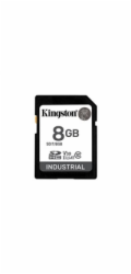 Kingston SDHC karta 8GB Industrial pSLC