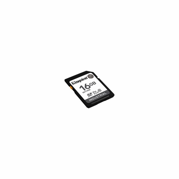 Kingston SDHC karta 16GB Industrial pSLC