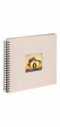 Walther Fun chamois        30x30  50 black Pages Spiral SA110W