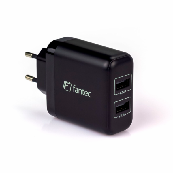 Fantec SC -A224 - napájení - 24 wattů - 4,8 A - QC - 2 vý...