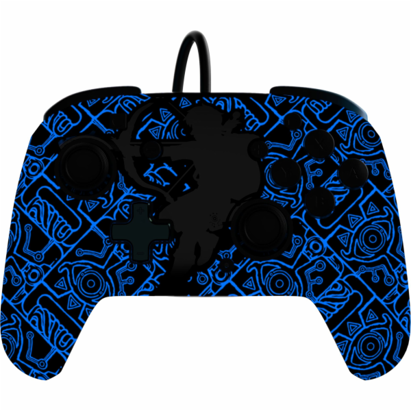 PDP Rematch GLOW  Wired Controller NS Sheikah Shoo