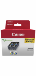 Tříbarevný tříbarevný inkoust Canon CLI-36