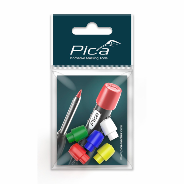 Pica Accessory Set Coloured Caps  for Pica-Dry