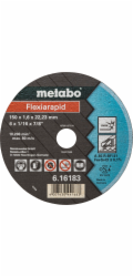Metabo Flexiarapid 150x1,6x22,2  Inox