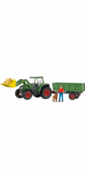 Schleich Farm World traktor s přívěsem, autíčko