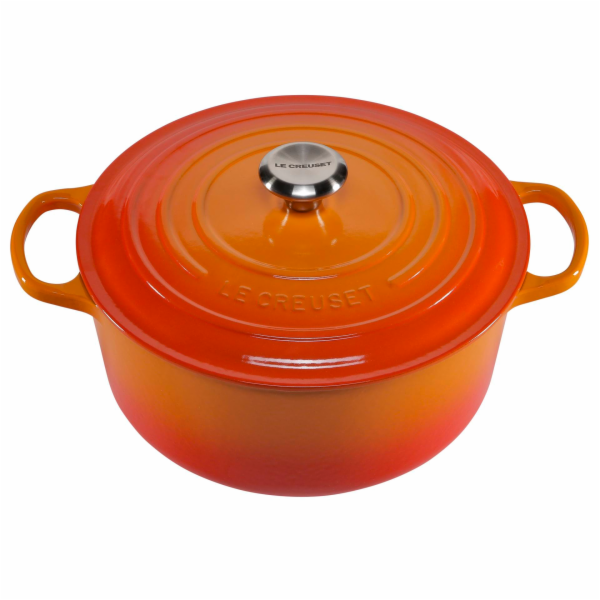 Kulatý vulkanický kastrol Le Creuset Signature Casserole ...