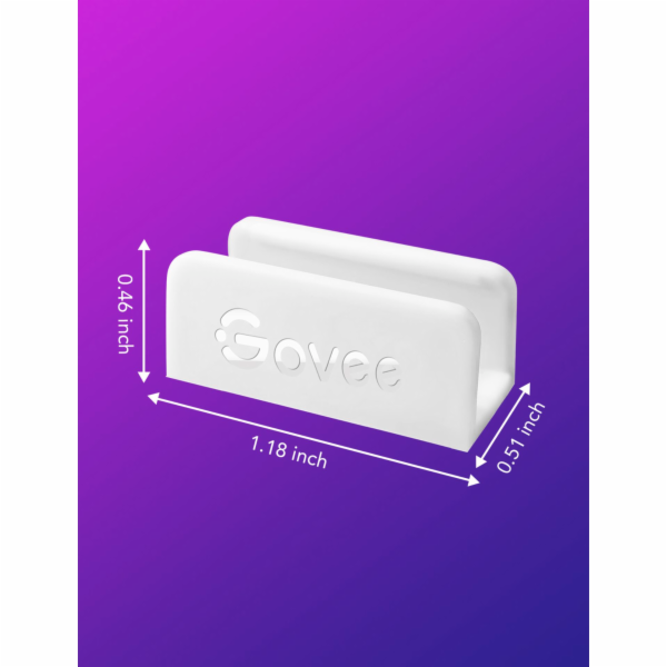 Govee 20x Clips Mounting Bracket  for Neon LED strip H61A...