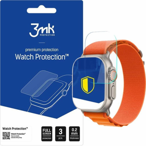 3mk hybridní sklo Watch Protection FlexibleGlass pro Appl...