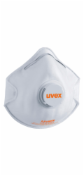 Respirátor Uvex FFP2, bílý, 3 ks.