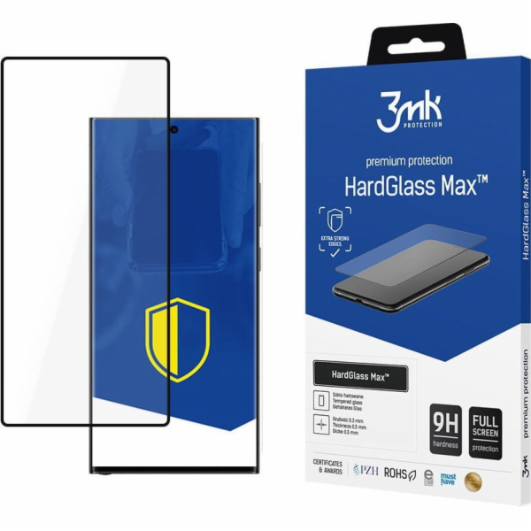 3mk tvrzené sklo HardGlass MAX pro Samsung Galaxy S24 Ult...