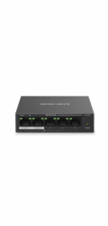 MERCUSYS switch MS105GP (5xGbE,4xPoE+,65W,fanless)