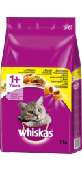 WHISKAS Cat Adult s kuřecím masem - suché krmivo pro kočky - 7 kg