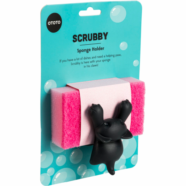 OTOTO Scrubby Grey  Sponge Holder