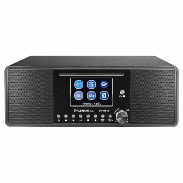 Albrecht DR 895 CD Hybrid Radio  black