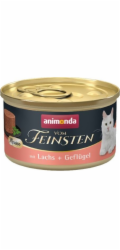 ANIMONDA Vom Feinsten Mousse Losos and Drůbež - mokré krmivo pro kočky - 85 g